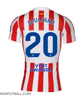 Billige Fotballdrakt Atletico Madrid Giuliano Simeone #20 Replika Hjemmedrakt 2025-26 Kortermet